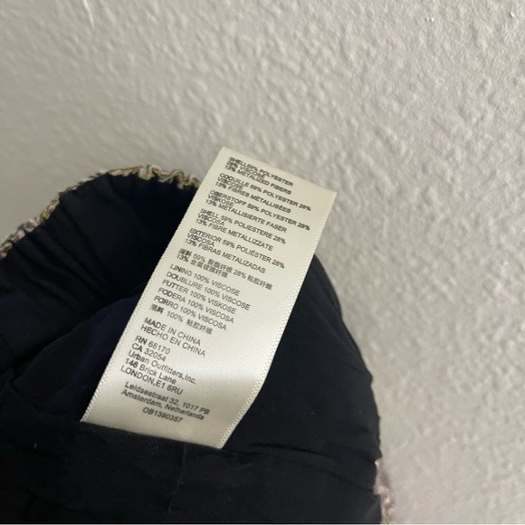 Free People Shine Like A Shorty Jacquard Brocade Shorts In Gold Size XS - Picture 7 of 7